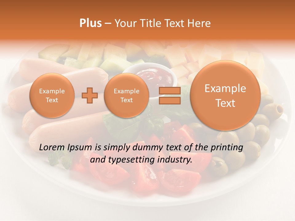 Antipasto Basil Catering PowerPoint Template