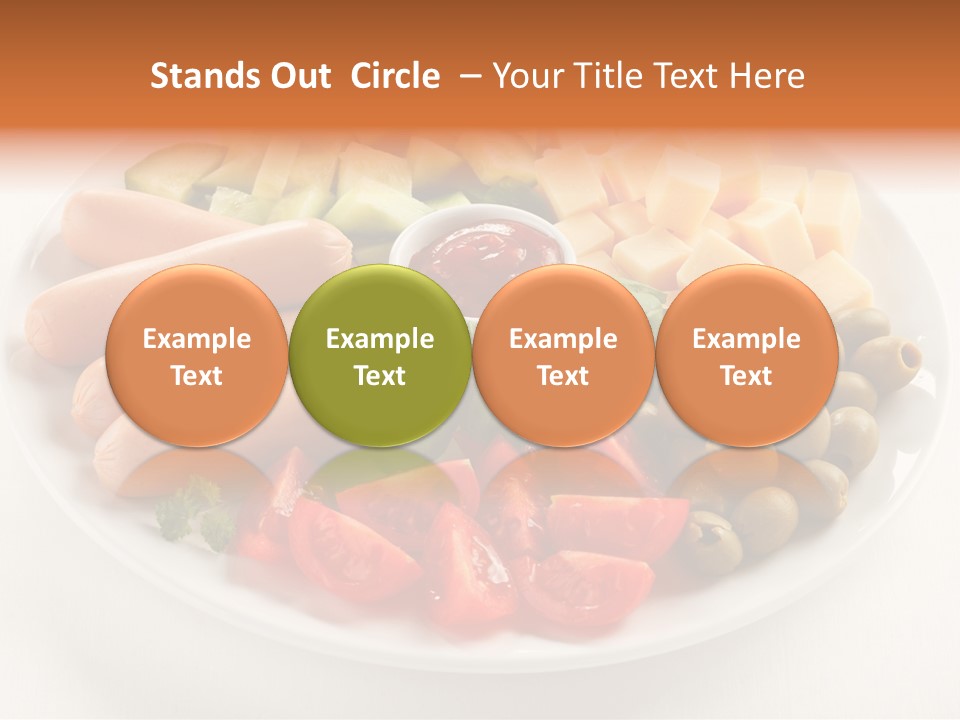 Antipasto Basil Catering PowerPoint Template