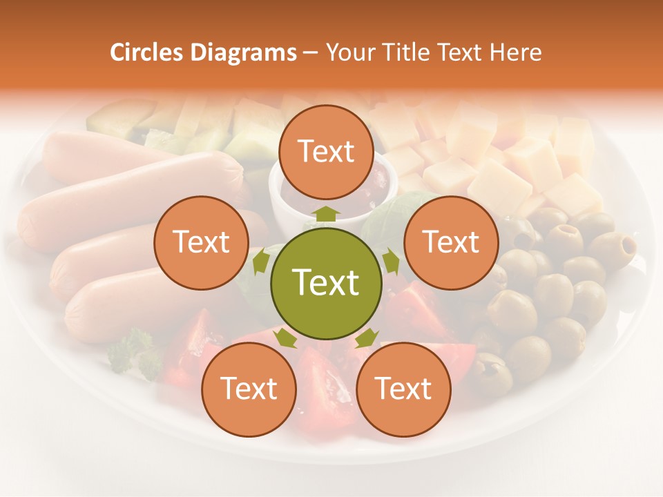 Antipasto Basil Catering PowerPoint Template