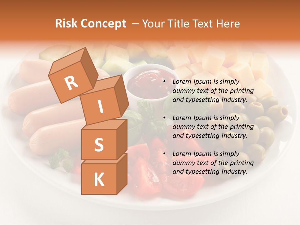 Antipasto Basil Catering PowerPoint Template