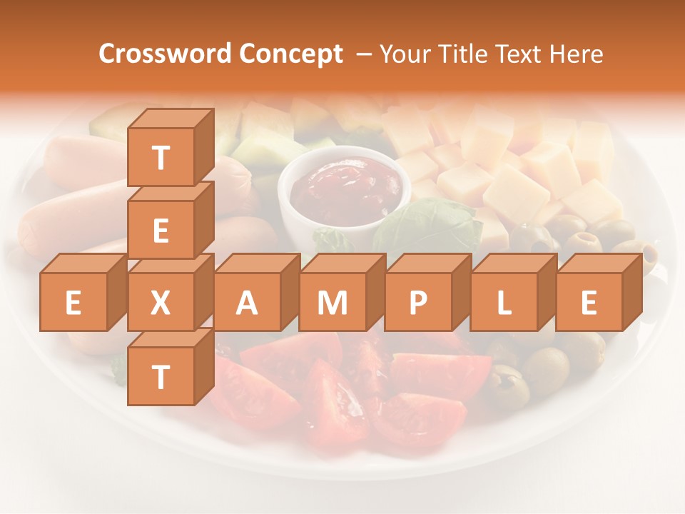 Antipasto Basil Catering PowerPoint Template