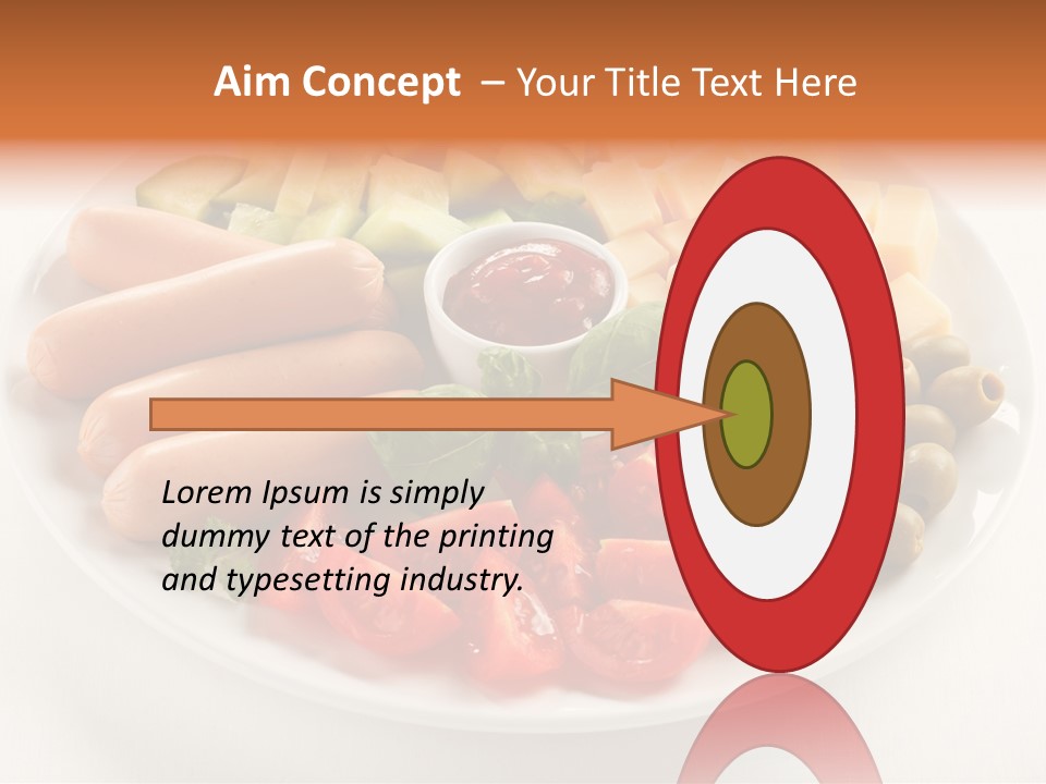 Antipasto Basil Catering PowerPoint Template