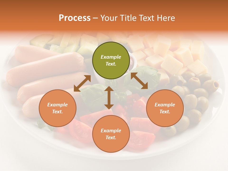 Antipasto Basil Catering PowerPoint Template