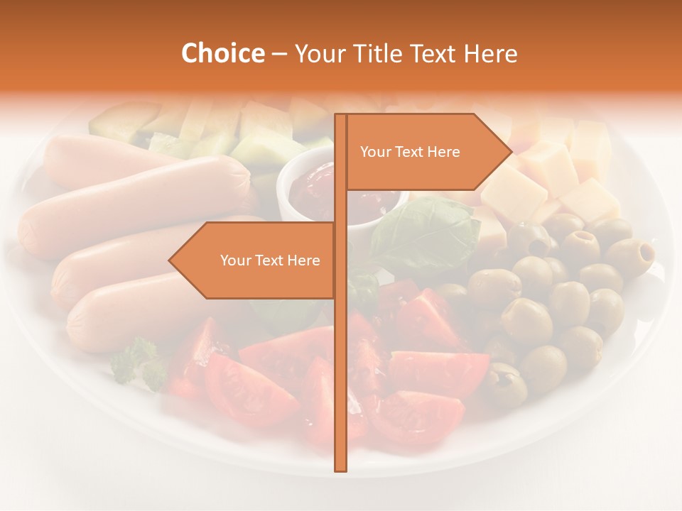 Antipasto Basil Catering PowerPoint Template
