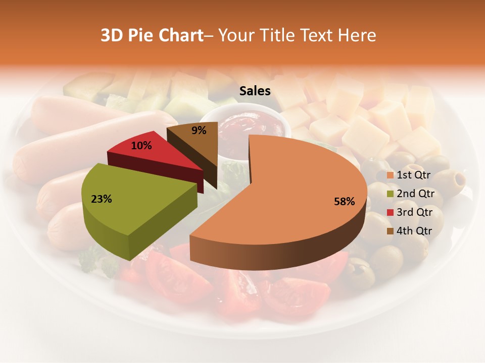 Antipasto Basil Catering PowerPoint Template