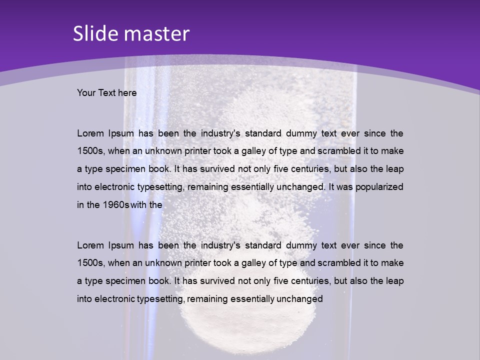 Injury Medicine Bubble PowerPoint Template