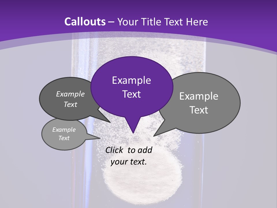 Injury Medicine Bubble PowerPoint Template