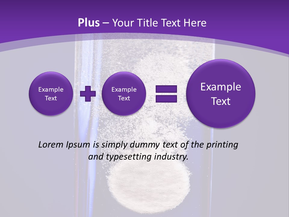 Injury Medicine Bubble PowerPoint Template