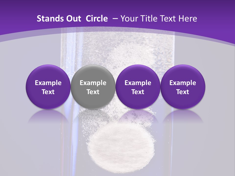 Injury Medicine Bubble PowerPoint Template