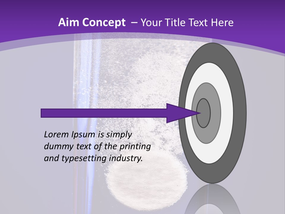 Injury Medicine Bubble PowerPoint Template