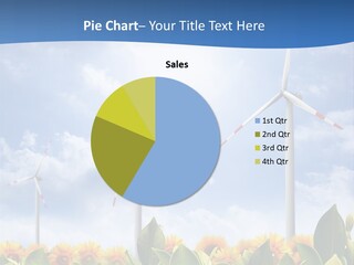 Rotation Resource Wind PowerPoint Template