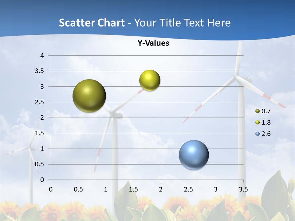 Rotation Resource Wind PowerPoint Template