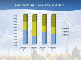 Rotation Resource Wind PowerPoint Template