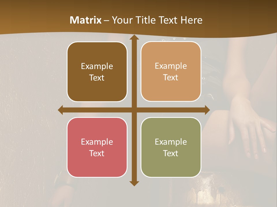 Vertical Expression Y PowerPoint Template