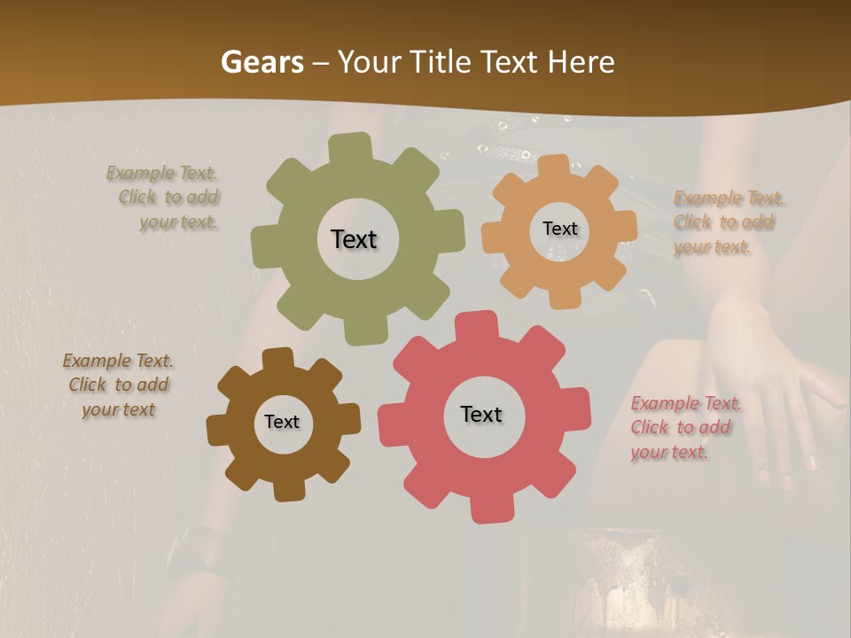 Vertical Expression Y PowerPoint Template