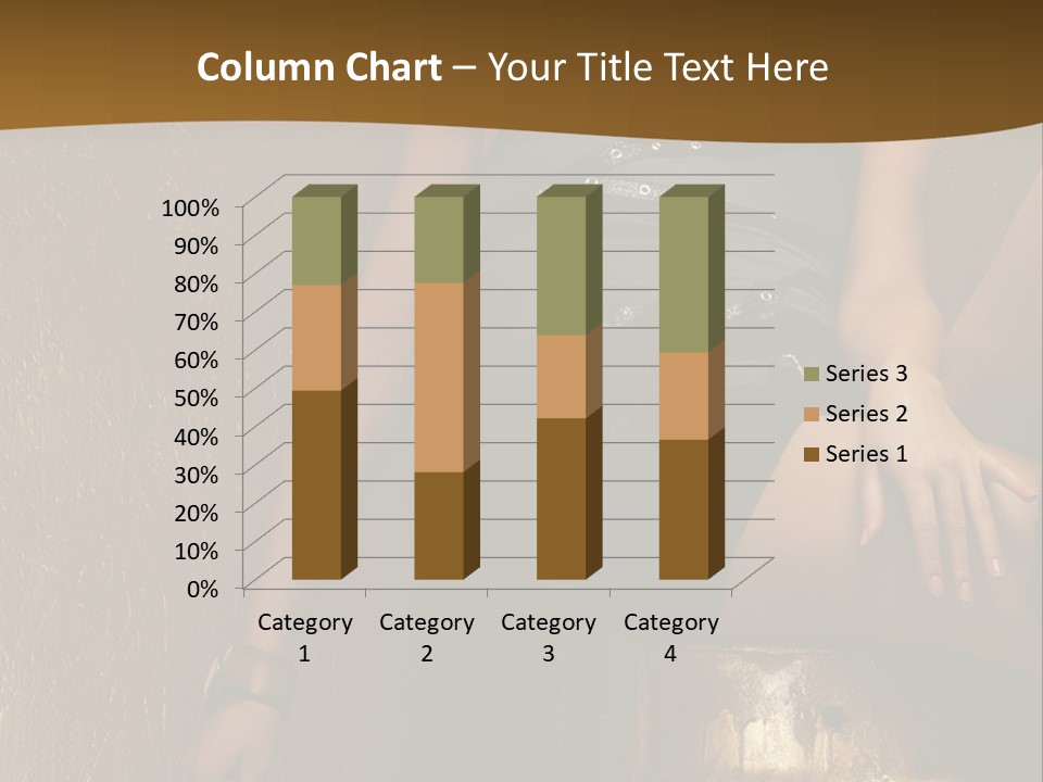 Vertical Expression Y PowerPoint Template