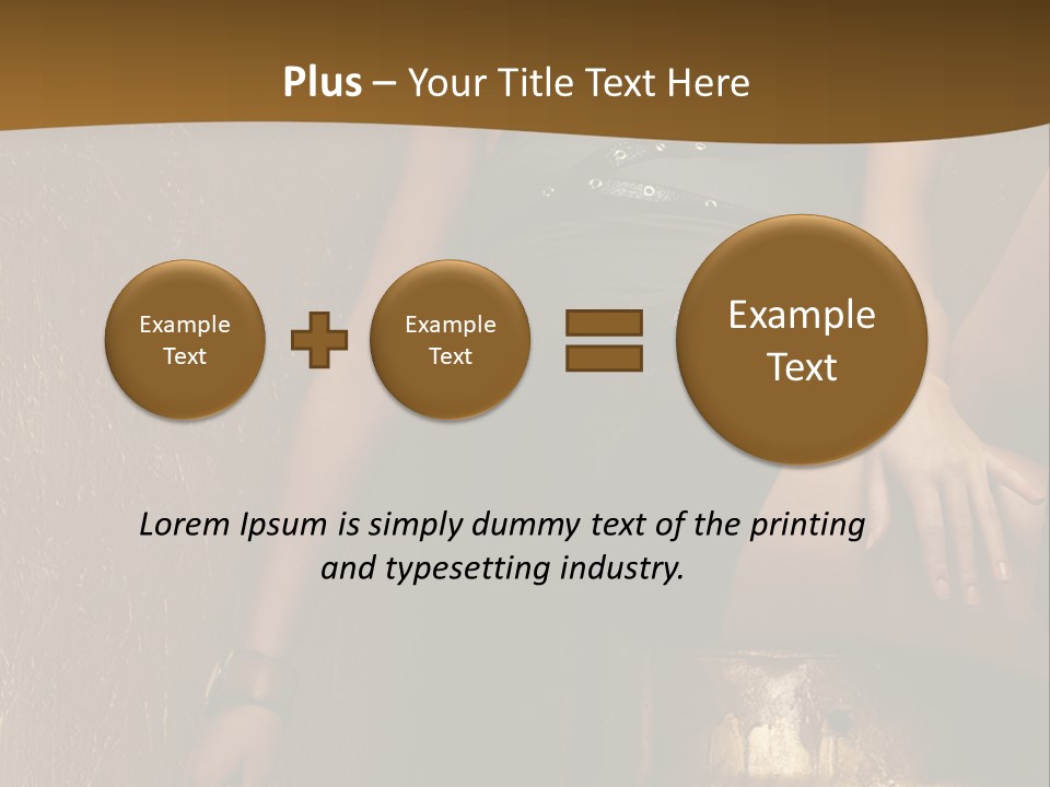 Vertical Expression Y PowerPoint Template