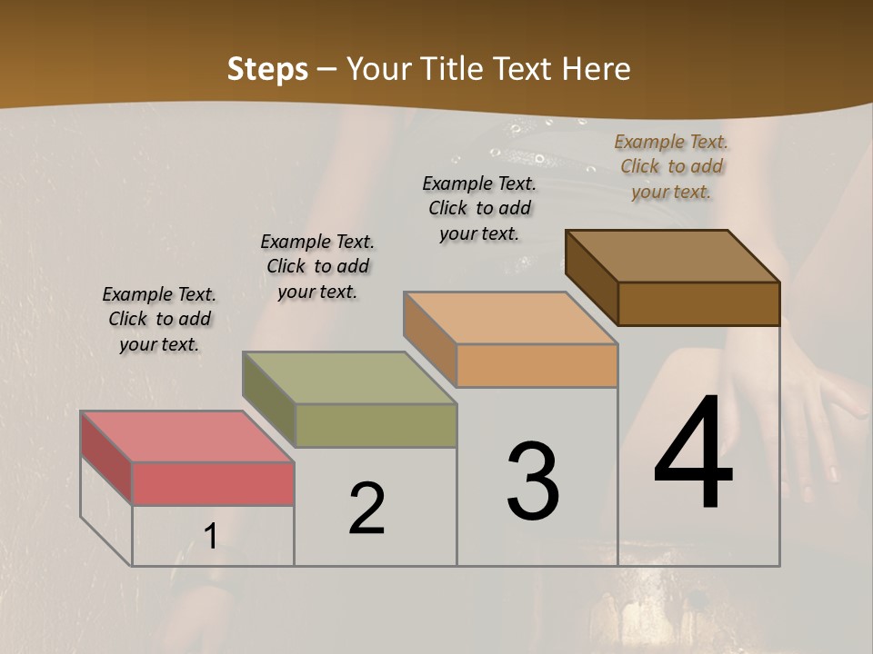 Vertical Expression Y PowerPoint Template