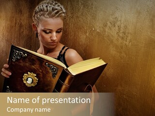 Make Up Steam Copy Space PowerPoint Template