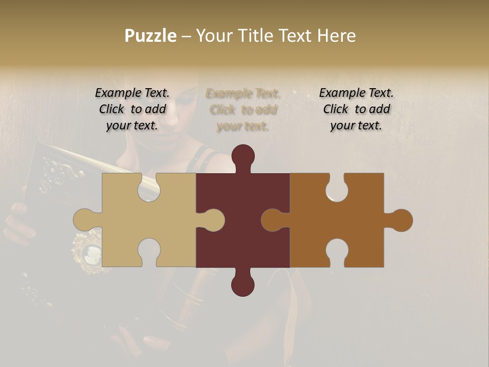 Make Up Steam Copy Space PowerPoint Template
