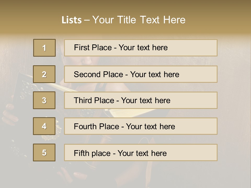 Make Up Steam Copy Space PowerPoint Template