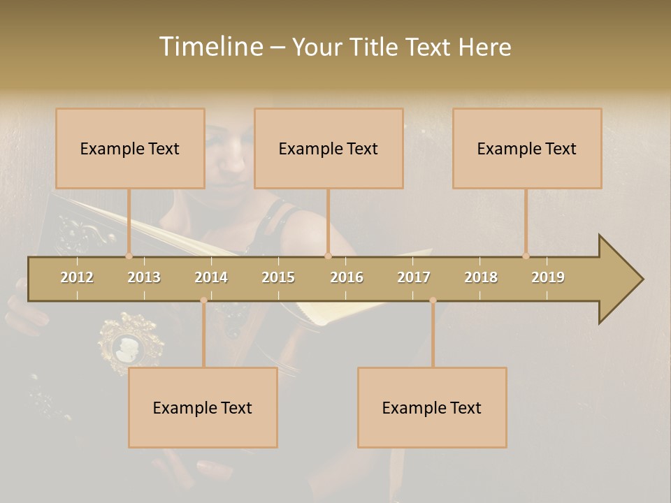 Make Up Steam Copy Space PowerPoint Template