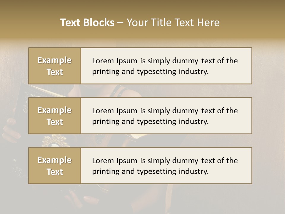 Make Up Steam Copy Space PowerPoint Template