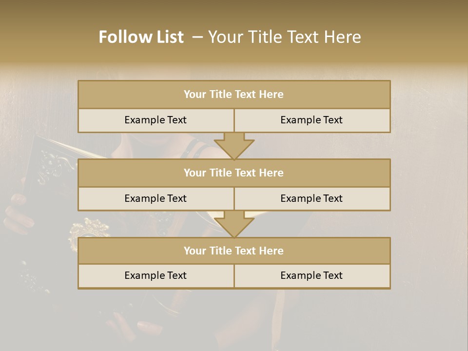 Make Up Steam Copy Space PowerPoint Template