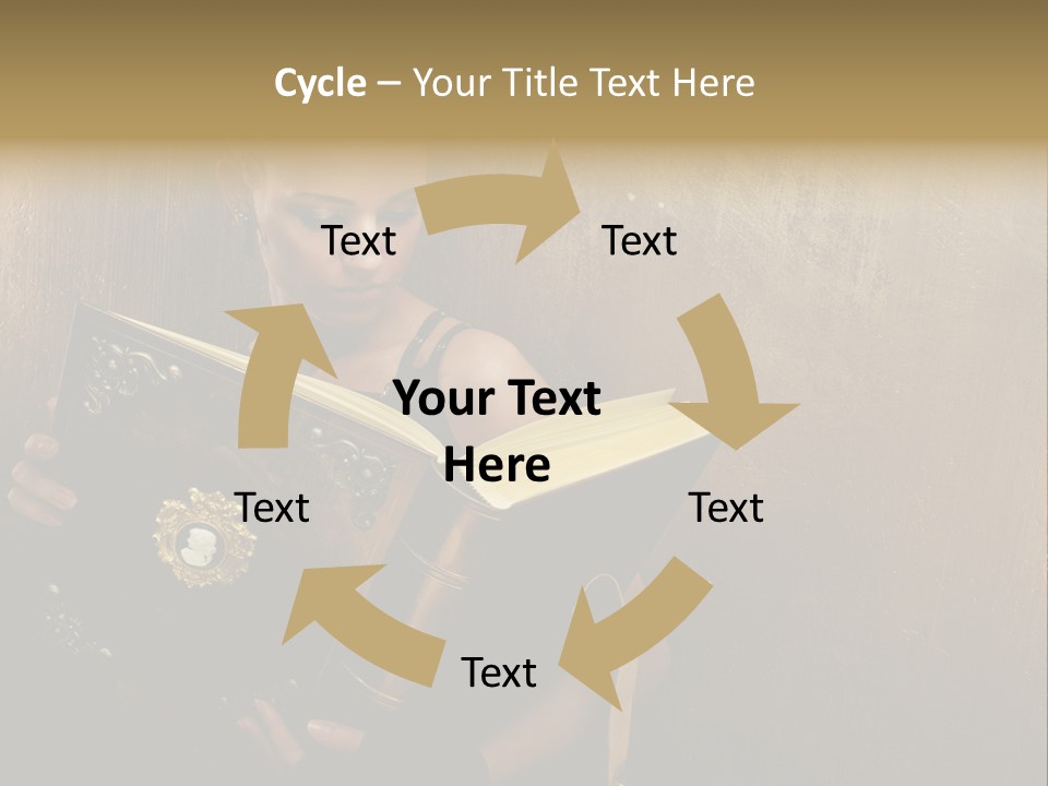 Make Up Steam Copy Space PowerPoint Template