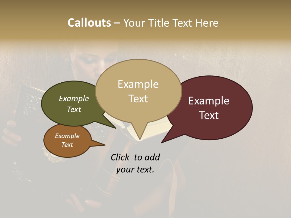 Make Up Steam Copy Space PowerPoint Template