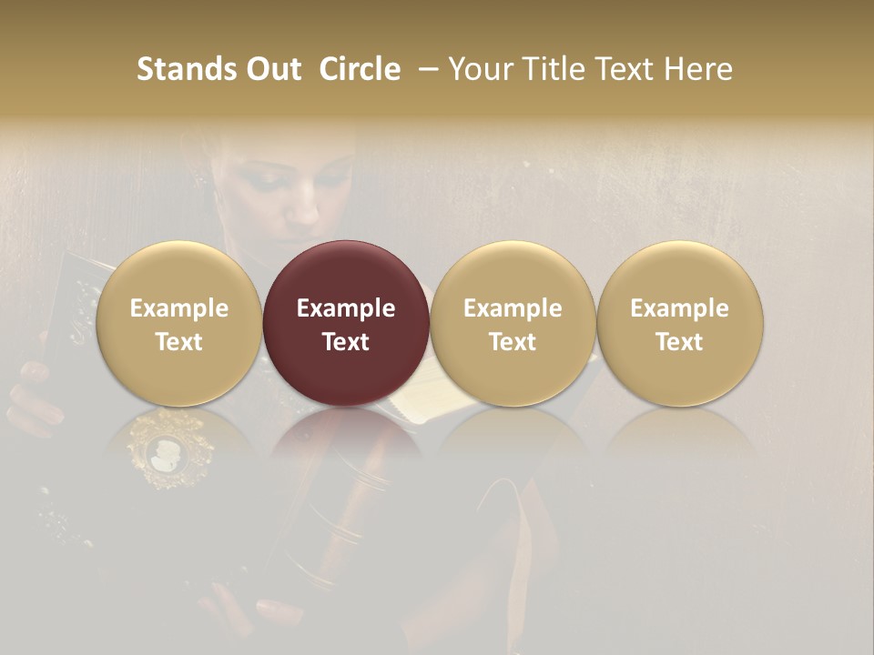 Make Up Steam Copy Space PowerPoint Template