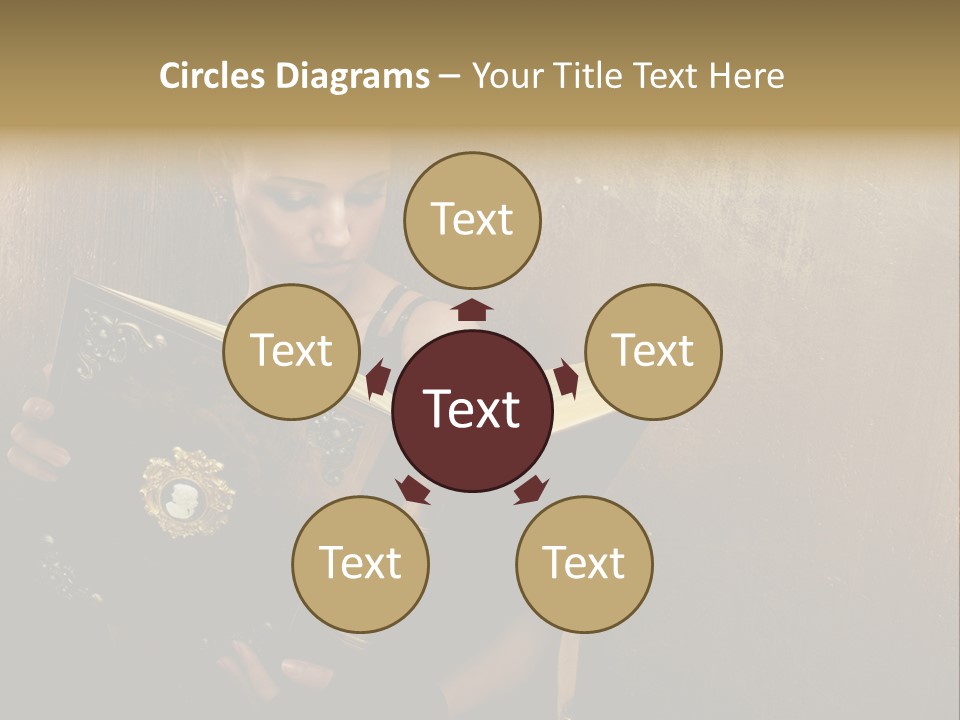 Make Up Steam Copy Space PowerPoint Template