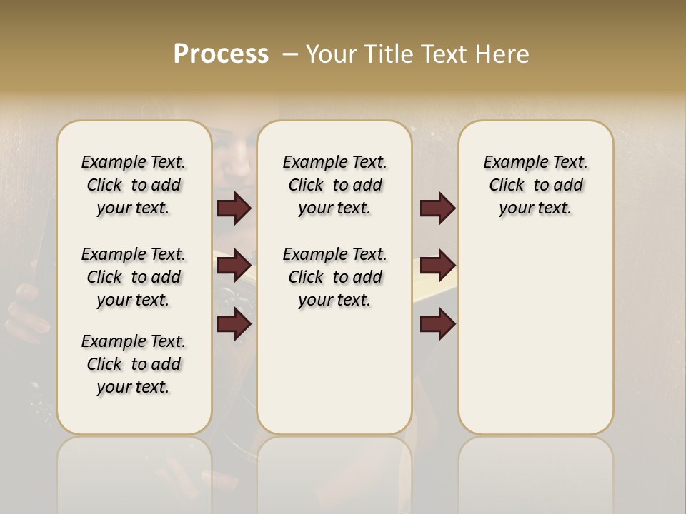 Make Up Steam Copy Space PowerPoint Template
