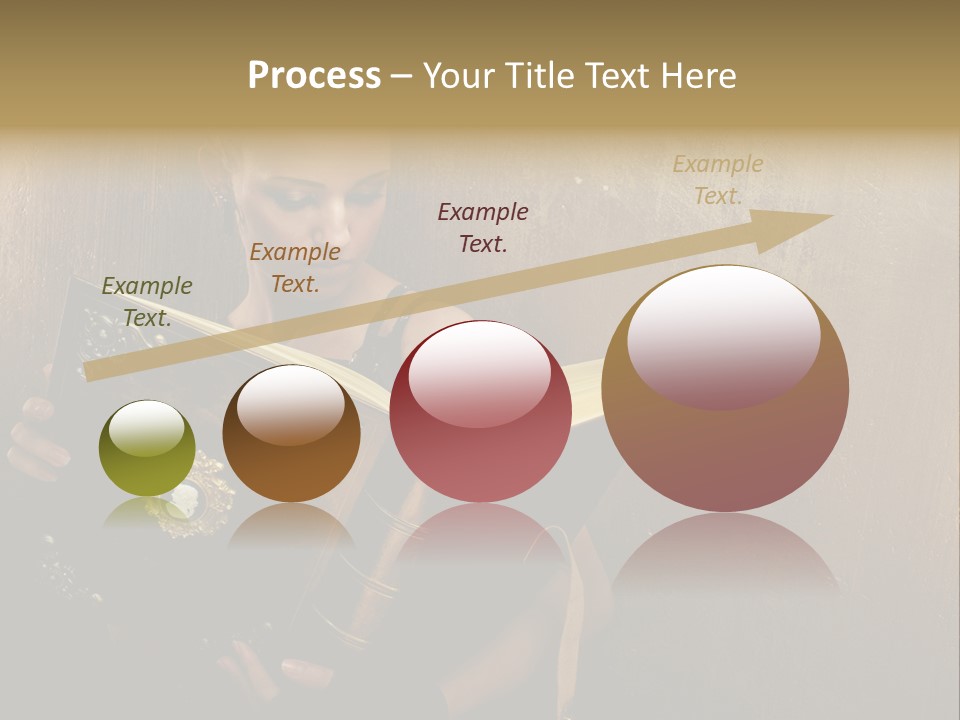 Make Up Steam Copy Space PowerPoint Template