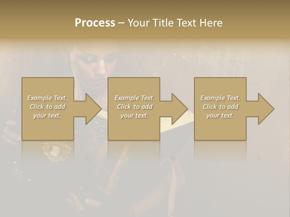Make Up Steam Copy Space PowerPoint Template