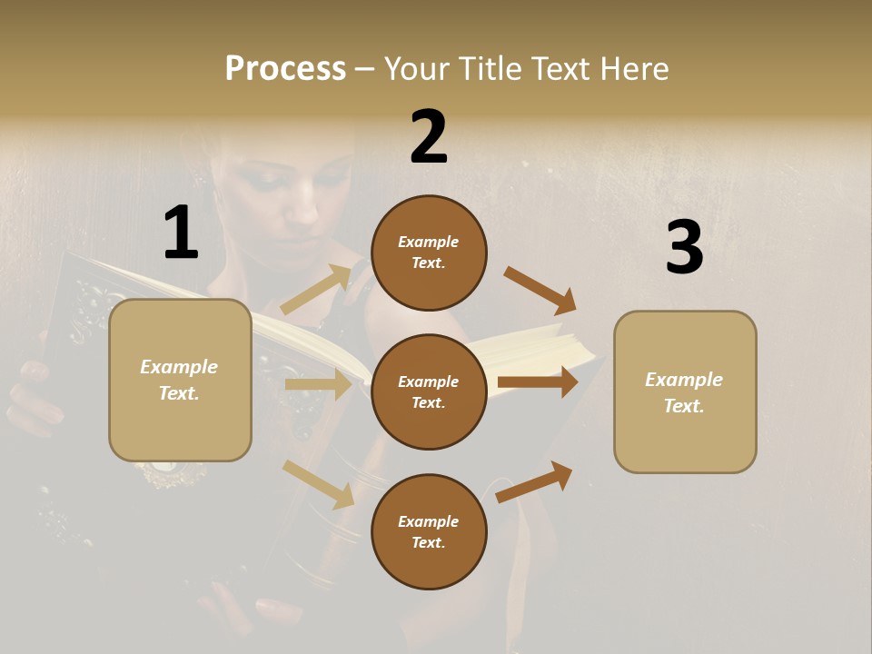 Make Up Steam Copy Space PowerPoint Template