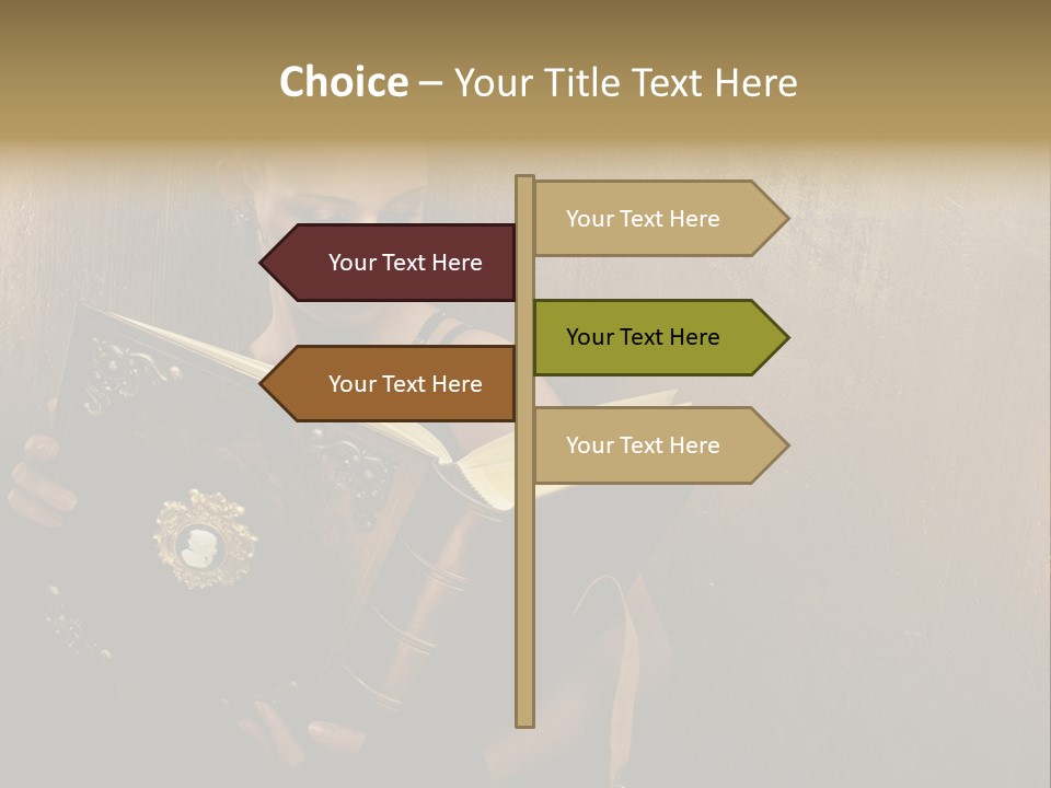 Make Up Steam Copy Space PowerPoint Template