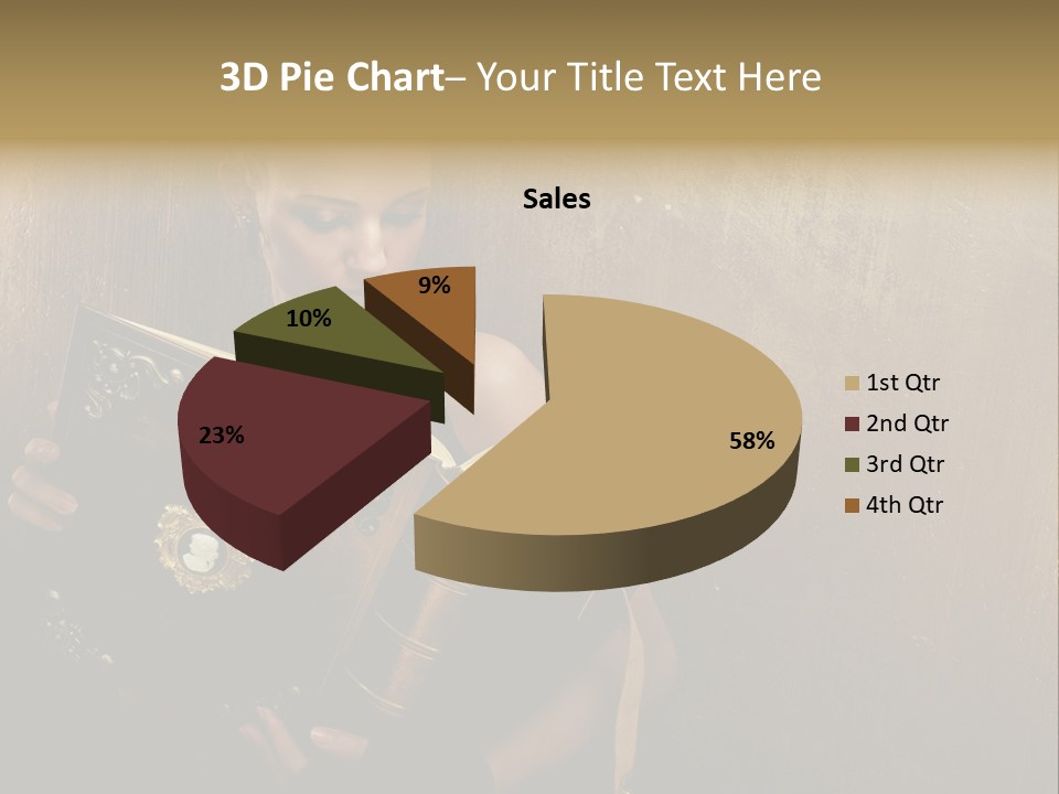 Make Up Steam Copy Space PowerPoint Template