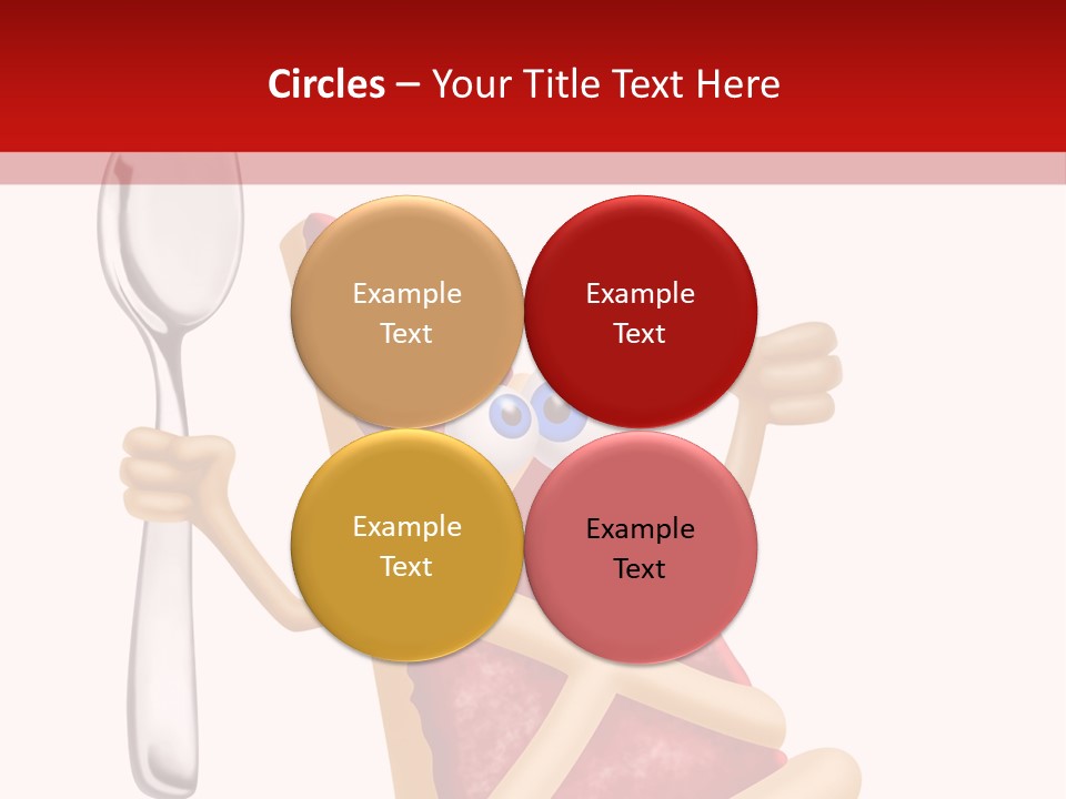 Laughing Jam Tart PowerPoint Template