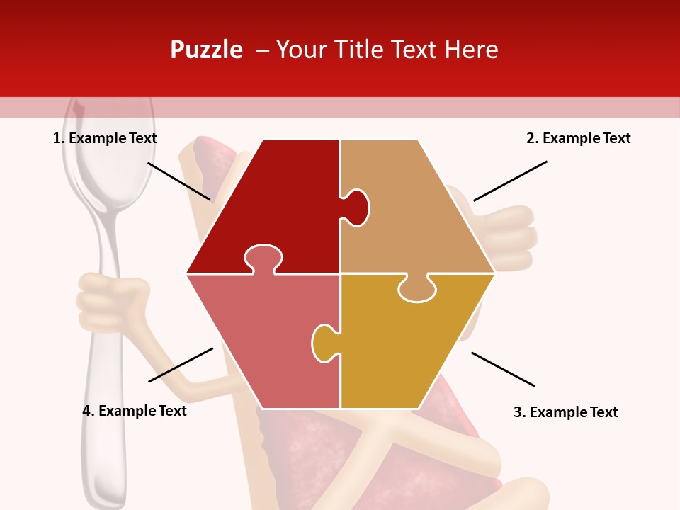 Laughing Jam Tart PowerPoint Template