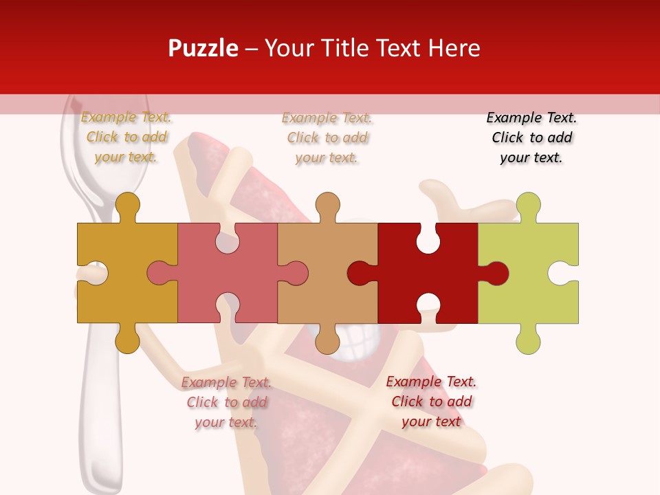 Laughing Jam Tart PowerPoint Template