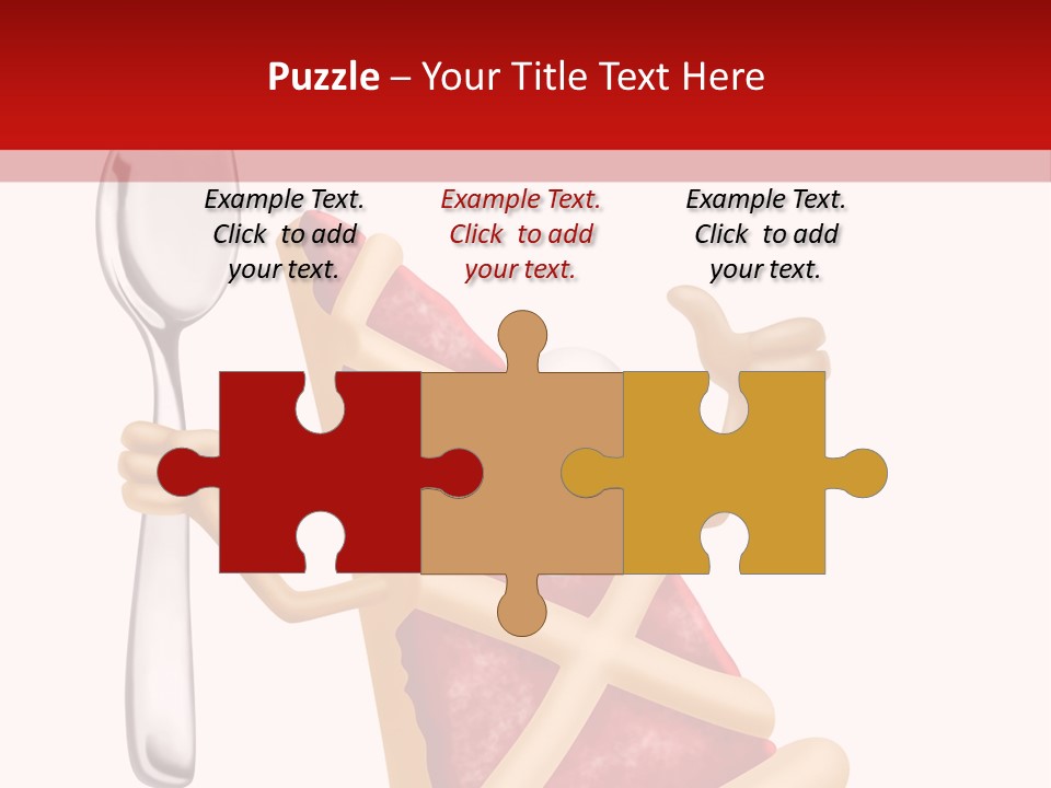 Laughing Jam Tart PowerPoint Template