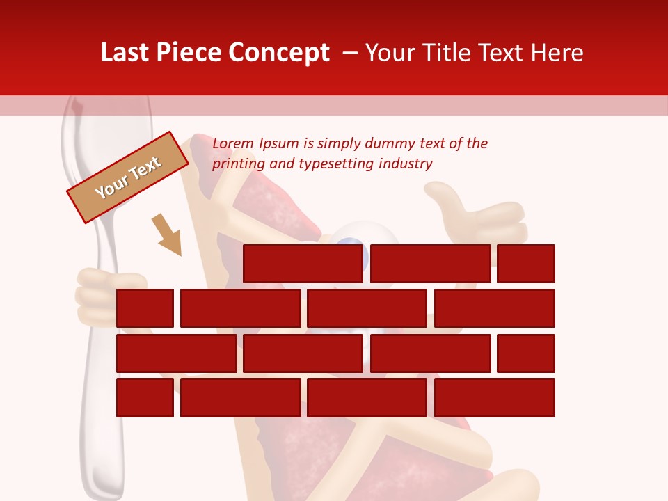 Laughing Jam Tart PowerPoint Template
