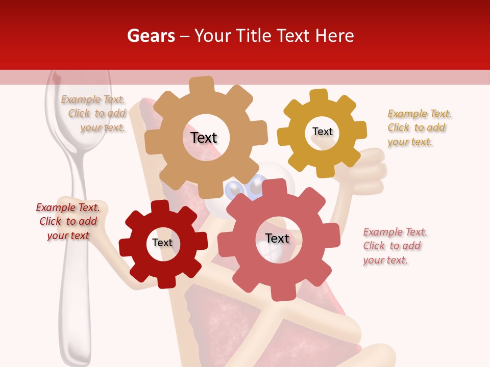 Laughing Jam Tart PowerPoint Template