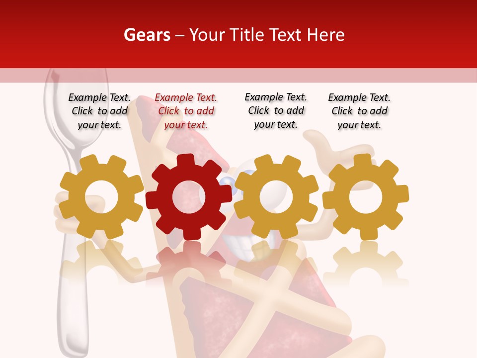 Laughing Jam Tart PowerPoint Template