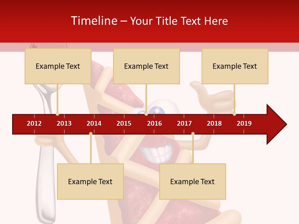 Laughing Jam Tart PowerPoint Template
