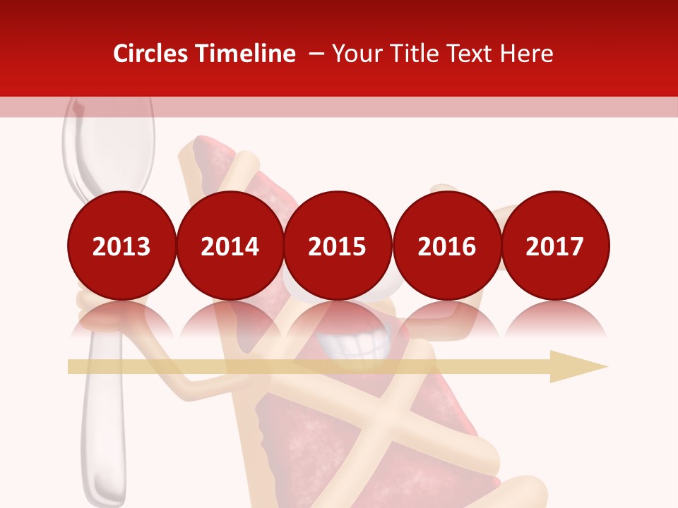 Laughing Jam Tart PowerPoint Template