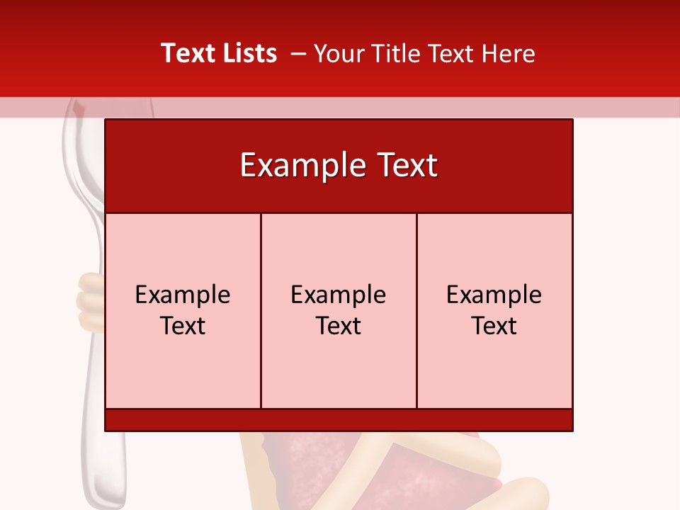 Laughing Jam Tart PowerPoint Template