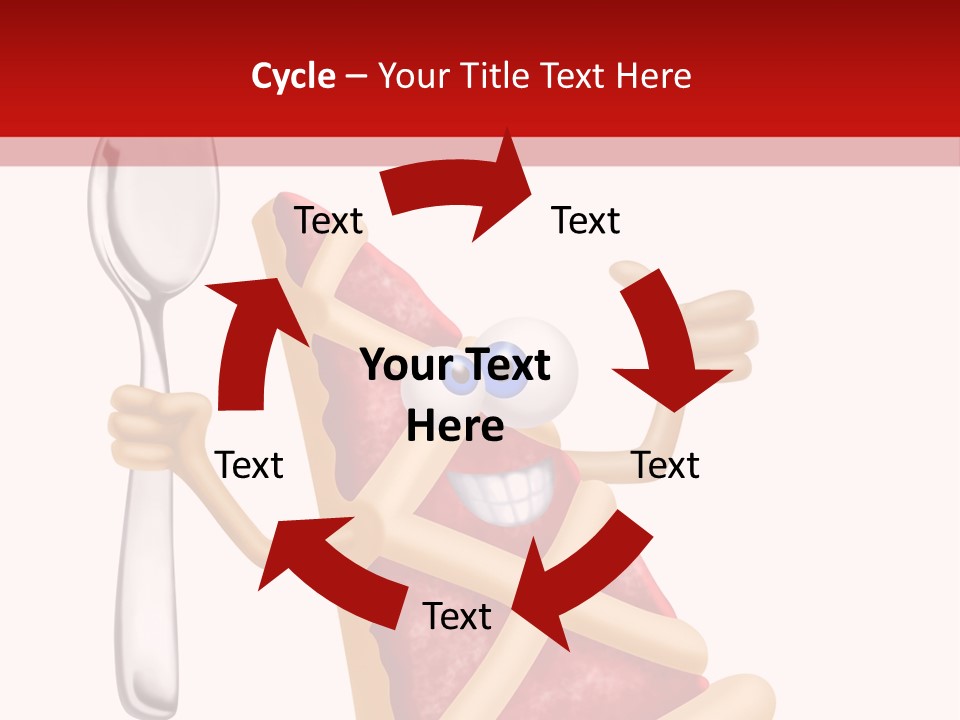 Laughing Jam Tart PowerPoint Template