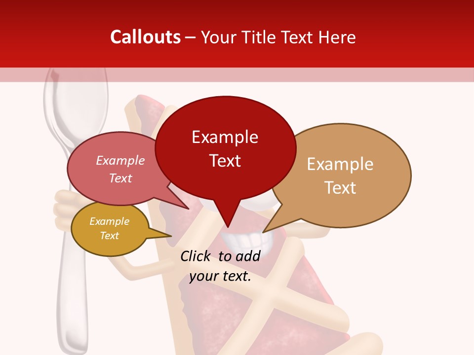 Laughing Jam Tart PowerPoint Template